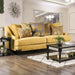 Viscontti Gold/Gray Sofa, Gold - Casa Morelos / Coahuila Furniture (Oklahoma City, OK)