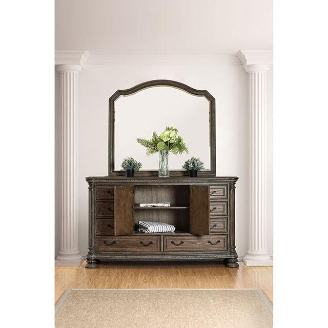 Persephone Rustic Natural Tone Mirror - Casa Morelos / Coahuila Furniture (Oklahoma City, OK)