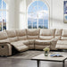 JEROMINUS Sectional, Beige - Casa Morelos / Coahuila Furniture (Oklahoma City, OK)