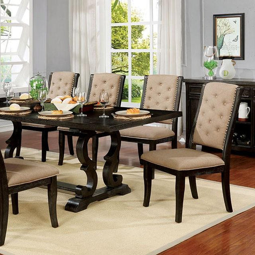 Patience Dark Walnut Dining Table - Casa Morelos / Coahuila Furniture (Oklahoma City, OK)