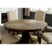 Julia Light Oak Round Dining Table - Casa Morelos / Coahuila Furniture (Oklahoma City, OK)