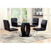 LODIA I Black/Silver Side Chair - Casa Morelos / Coahuila Furniture (Oklahoma City, OK)