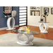 LODIA III White Sofa Table, White - Casa Morelos / Coahuila Furniture (Oklahoma City, OK)