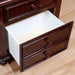 OLIVIA Night Stand, Dark Walnut - Casa Morelos / Coahuila Furniture (Oklahoma City, OK)