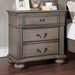 SYRACUSE Night Stand, Gray - Casa Morelos / Coahuila Furniture (Oklahoma City, OK)