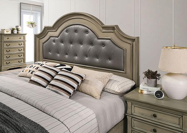 LASTHENIA Cal.King, E.King, Queen Bed - Casa Morelos / Coahuila Furniture (Oklahoma City, OK)