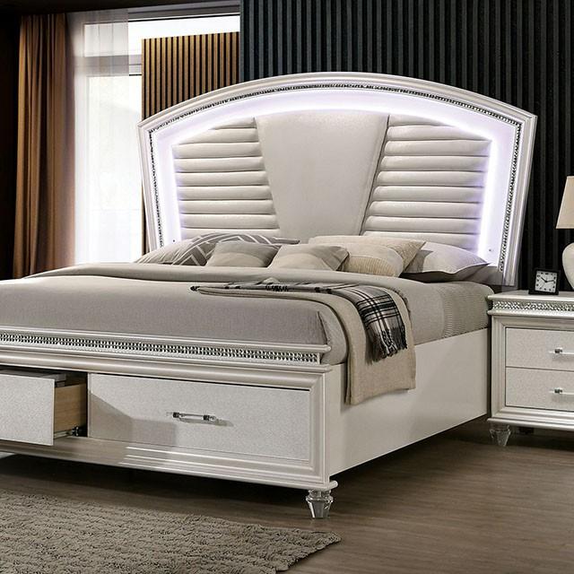 MADDIE Cal.King, E.King, & Queen Bed - Casa Morelos / Coahuila Furniture (Oklahoma City, OK)