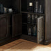 Voltaire Gray Curio Cabinet - Casa Morelos / Coahuila Furniture (Oklahoma City, OK)