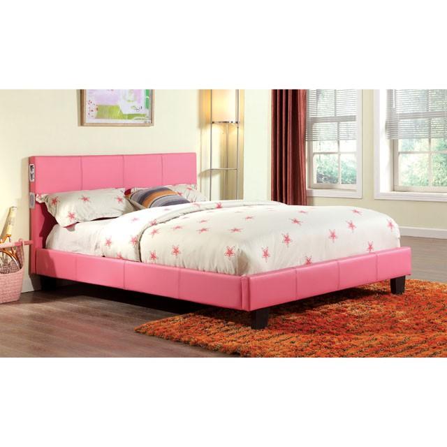 Evans E.King & Cal.King Bed Espressso, White, & Camel - Casa Morelos / Coahuila Furniture (Oklahoma City, OK)