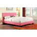 Evans E.King & Cal.King Bed Espressso, White, & Camel - Casa Morelos / Coahuila Furniture (Oklahoma City, OK)