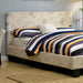 Evans E.King & Cal.King Bed Espressso, White, & Camel - Casa Morelos / Coahuila Furniture (Oklahoma City, OK)