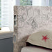 Evans E.King & Cal.King Bed Espressso, White, & Camel - Casa Morelos / Coahuila Furniture (Oklahoma City, OK)