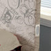 Evans E.King & Cal.King Bed Espressso, White, & Camel - Casa Morelos / Coahuila Furniture (Oklahoma City, OK)
