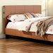 Evans E.King & Cal.King Bed Espressso, White, & Camel - Casa Morelos / Coahuila Furniture (Oklahoma City, OK)
