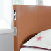 Evans E.King & Cal.King Bed Espressso, White, & Camel - Casa Morelos / Coahuila Furniture (Oklahoma City, OK)