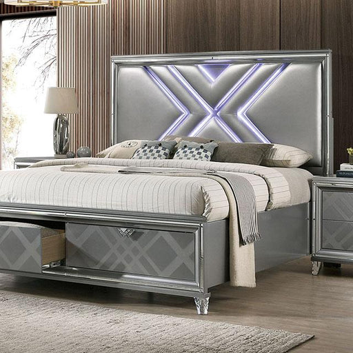 EMMELINE Cal.King, Queen, & E.King Bed - Casa Morelos / Coahuila Furniture (Oklahoma City, OK)