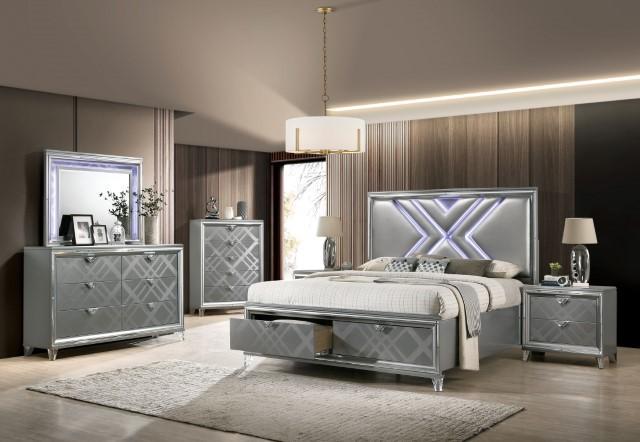 EMMELINE Cal.King, Queen, & E.King Bed - Casa Morelos / Coahuila Furniture (Oklahoma City, OK)