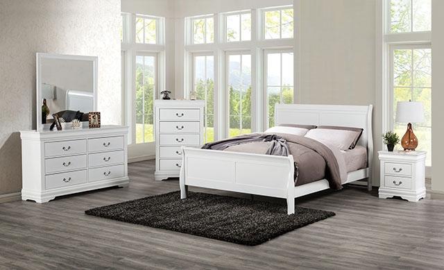 Louis Philippe Nightstand - Casa Morelos / Coahuila Furniture (Oklahoma City, OK)