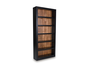 Wildenauer 75" Bookcase - Casa Morelos / Coahuila Furniture (Oklahoma City, OK)