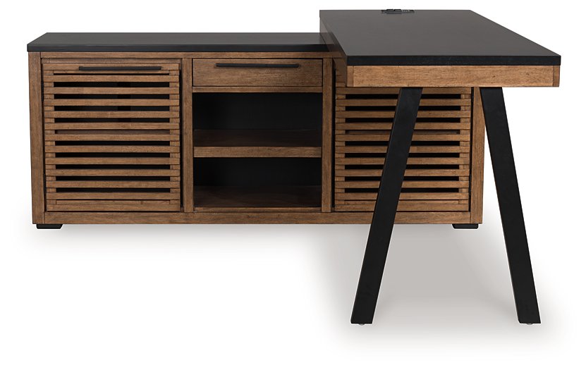 Kallari Credenza with Desk Return - Casa Morelos / Coahuila Furniture (Oklahoma City, OK)