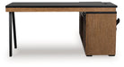 Kallari Credenza with Desk Return - Casa Morelos / Coahuila Furniture (Oklahoma City, OK)