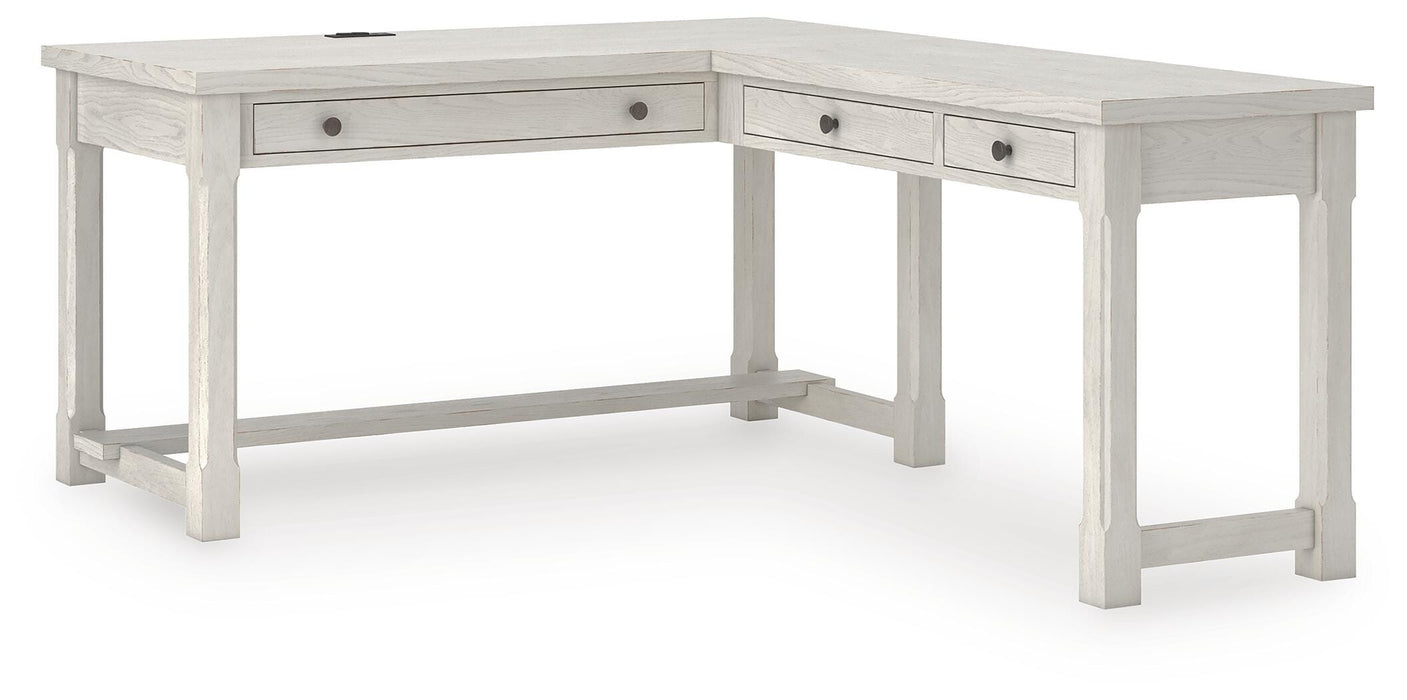 Robbinsdale L-Shaped Home Office Desk - Casa Morelos / Coahuila Furniture (Oklahoma City, OK)