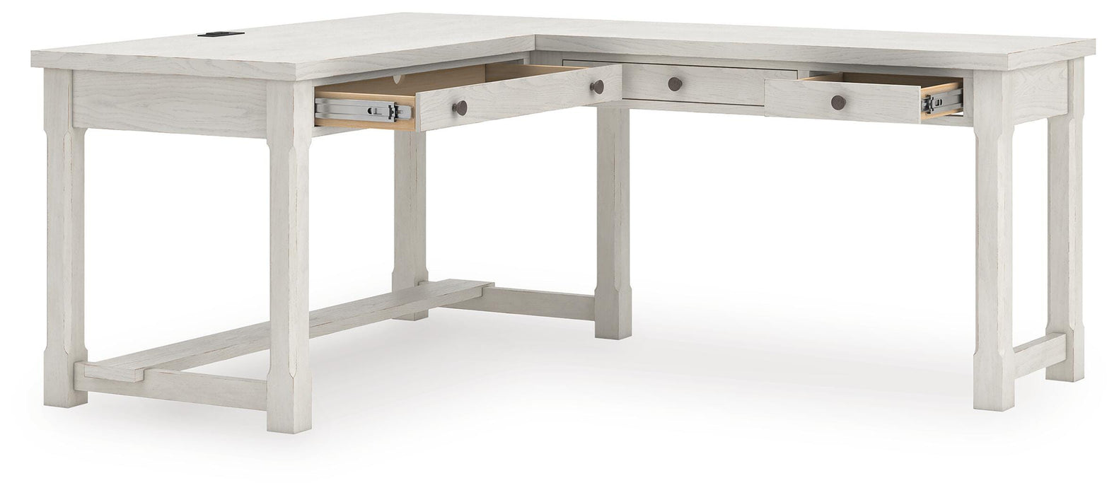 Robbinsdale L-Shaped Home Office Desk - Casa Morelos / Coahuila Furniture (Oklahoma City, OK)