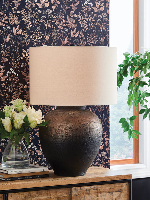 Newgerhard Table Lamp - Casa Morelos / Coahuila Furniture (Oklahoma City, OK)