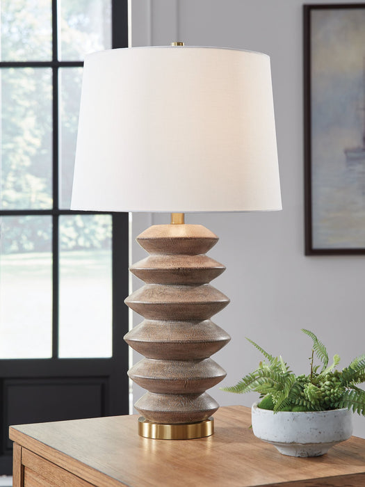 Jyllyard Table Lamp - Casa Morelos / Coahuila Furniture (Oklahoma City, OK)