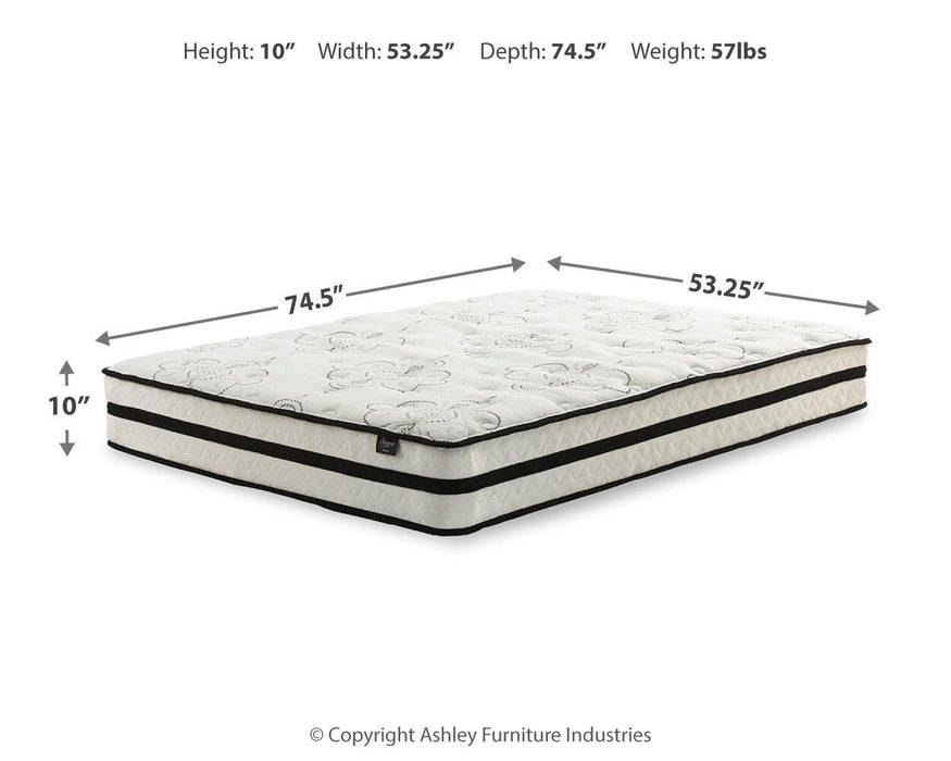 Chime 10 Inch Hybrid Mattress in a Box - Casa Morelos / Coahuila Furniture (Oklahoma City, OK)