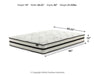 Chime 10 Inch Hybrid Mattress in a Box - Casa Morelos / Coahuila Furniture (Oklahoma City, OK)