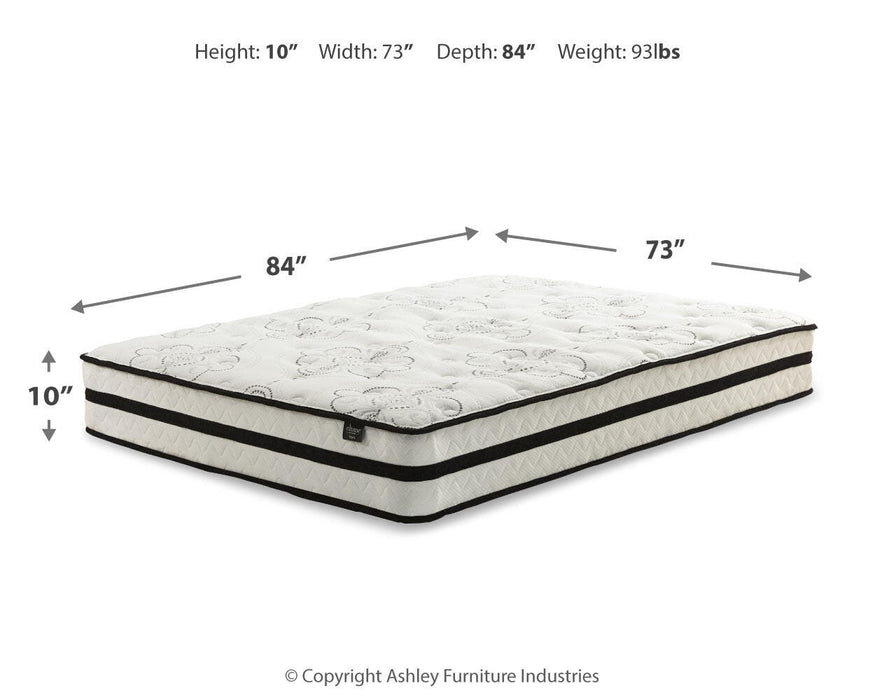 Chime 10 Inch Hybrid Mattress Package - Casa Morelos / Coahuila Furniture (Oklahoma City, OK)