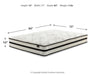 Chime 10 Inch Hybrid Mattress Package - Casa Morelos / Coahuila Furniture (Oklahoma City, OK)