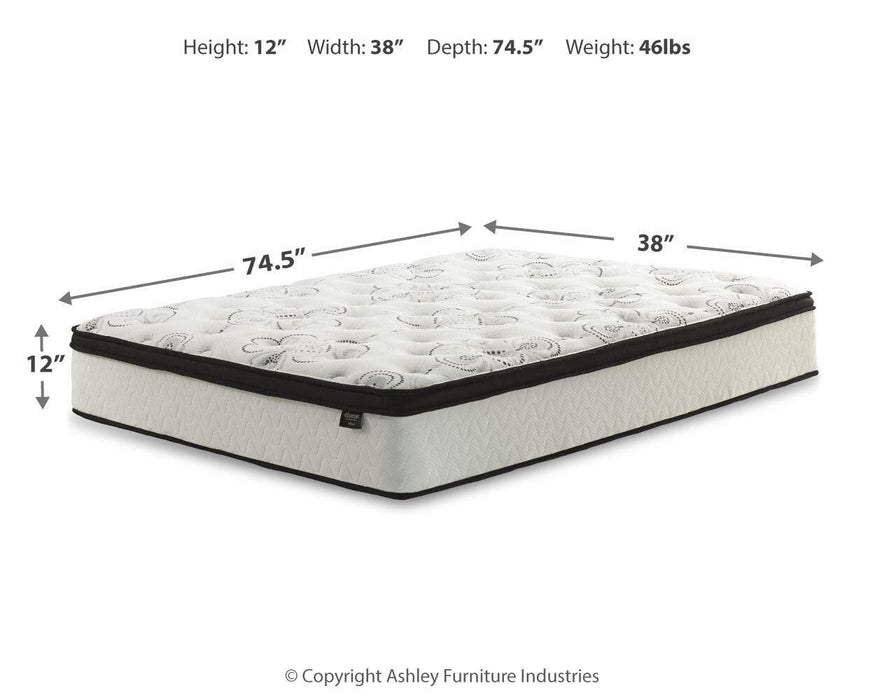 Chime 12 Inch Hybrid Mattress in a Box - Casa Morelos / Coahuila Furniture (Oklahoma City, OK)