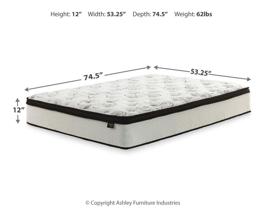 Chime 12 Inch Hybrid Mattress in a Box - Casa Morelos / Coahuila Furniture (Oklahoma City, OK)
