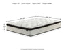 Chime 12 Inch Hybrid Mattress in a Box - Casa Morelos / Coahuila Furniture (Oklahoma City, OK)