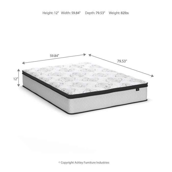 Chime 12 Inch Hybrid Mattress in a Box - Casa Morelos / Coahuila Furniture (Oklahoma City, OK)