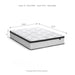 Chime 12 Inch Hybrid Mattress in a Box - Casa Morelos / Coahuila Furniture (Oklahoma City, OK)