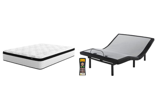 Chime 12 Inch California King Hybrid Mattress Package - Casa Morelos / Coahuila Furniture (Oklahoma City, OK)