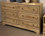 Aleaport Dresser and Mirror - Casa Morelos / Coahuila Furniture (Oklahoma City, OK)