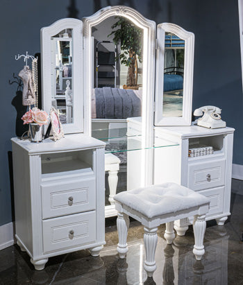 Kozlani Vanity with Mirror - Casa Morelos / Coahuila Furniture (Oklahoma City, OK)