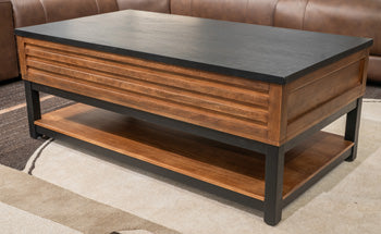 Kallari Lift-Top Coffee Table - Casa Morelos / Coahuila Furniture (Oklahoma City, OK)