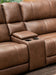 Bleckley Power Reclining Sectional Loveseat with Console - Casa Morelos / Coahuila Furniture (Oklahoma City, OK)