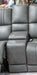 5Z - Pittson Power Reclining Sectional Loveseat with Console - Casa Morelos / Coahuila Furniture (Oklahoma City, OK)
