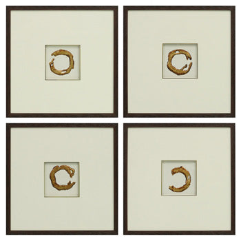 Dallbourne Wall Art (Set of 4) - Casa Morelos / Coahuila Furniture (Oklahoma City, OK)