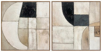 Bexlen Wall Art (Set of 2) - Casa Morelos / Coahuila Furniture (Oklahoma City, OK)