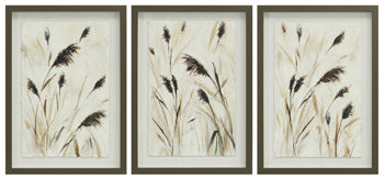 Honslow Wall Art (Set of 3) - Casa Morelos / Coahuila Furniture (Oklahoma City, OK)