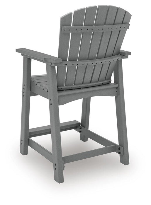 Sanctuary Beach Outdoor Counter Height Bar Stool (Set of 2) - Casa Morelos / Coahuila Furniture (Oklahoma City, OK)