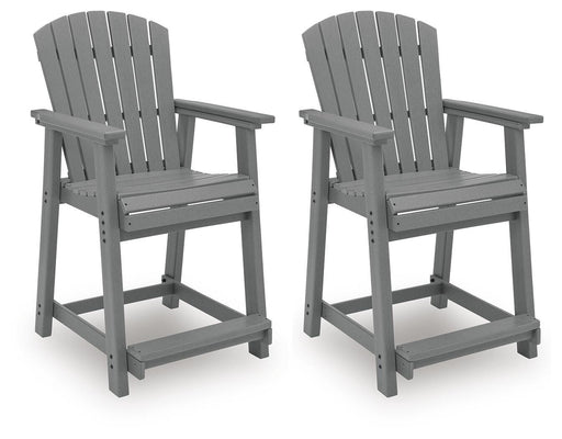 Sanctuary Beach Outdoor Counter Height Bar Stool (Set of 2) - Casa Morelos / Coahuila Furniture (Oklahoma City, OK)