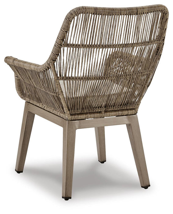 Beach Front Arm Chair with Cushion (Set of 2) - Casa Morelos / Coahuila Furniture (Oklahoma City, OK)